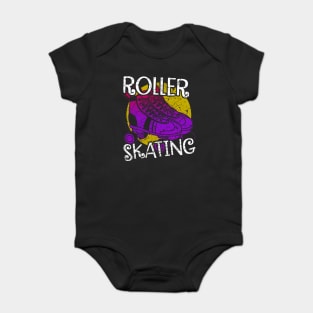 Roller Skating Baby Bodysuit